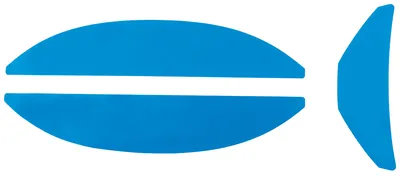 ARES STICKERS - CYAN