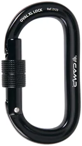 OVAL XL LOCK BLACK